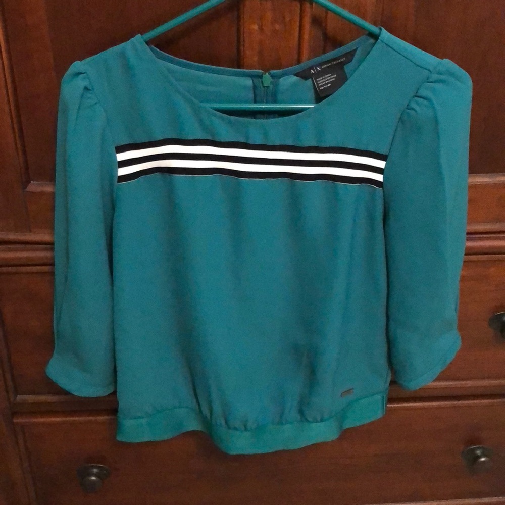 Green ARMANI EXCHANGE blouse